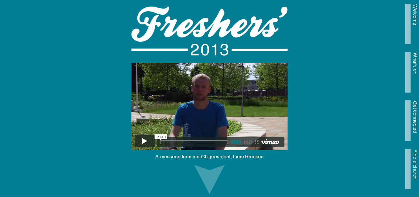 Freshers website